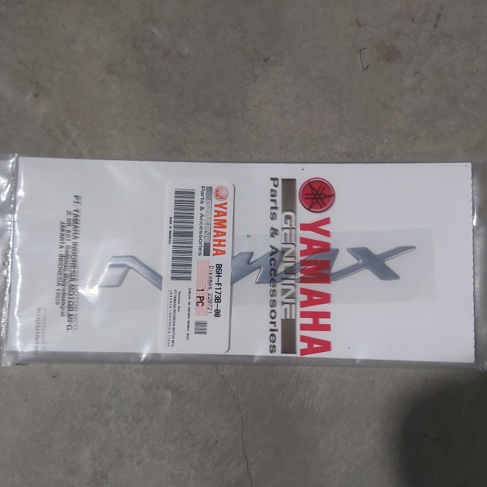 Emblem Body Nmax, N max new 2021 Asli ori original Yamaha B6H F173B 00