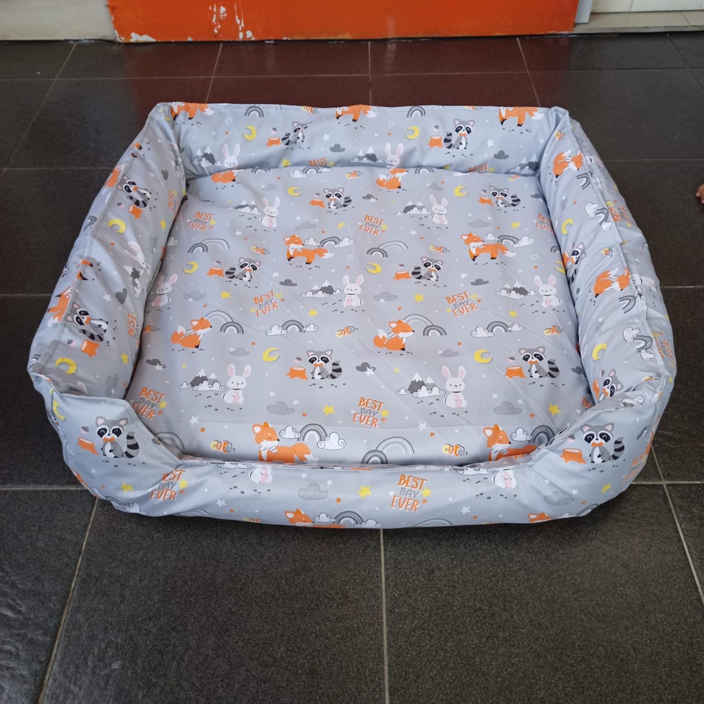 Sarung Anti Air Pet Bed Sporty | Cover Waterproof Petbed Sporty | Kasur Bantal Anjing Kucing