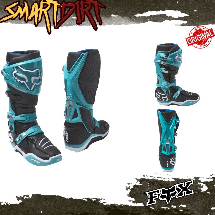 SEPATU BOOTS TRAIL FOX INSTINCT TEAL BOOTS FOX INSTINCT TEAL ORIGINAL