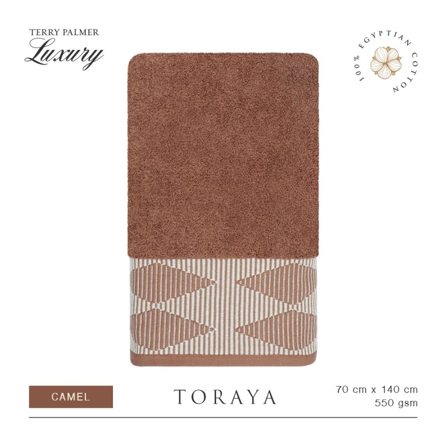HANDUK MANDI DEWASA TERRY PALMER LUXURY EGYPTIAN TORAYA 70 x 140 CM SERAP AIR