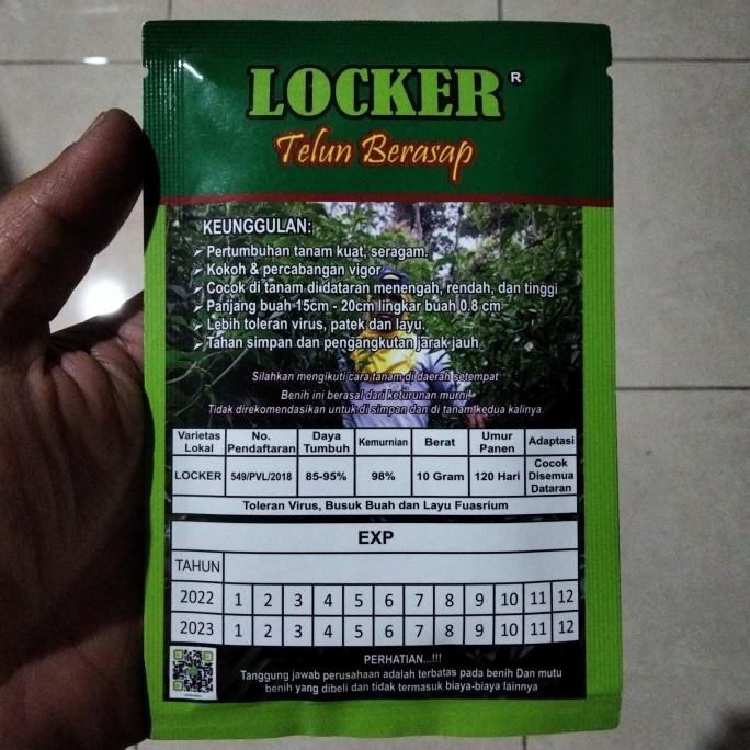 Bibit Cabe Merah Keriting LOCKER 10gr - Cmk LOKER - Benih Cabe LOKER