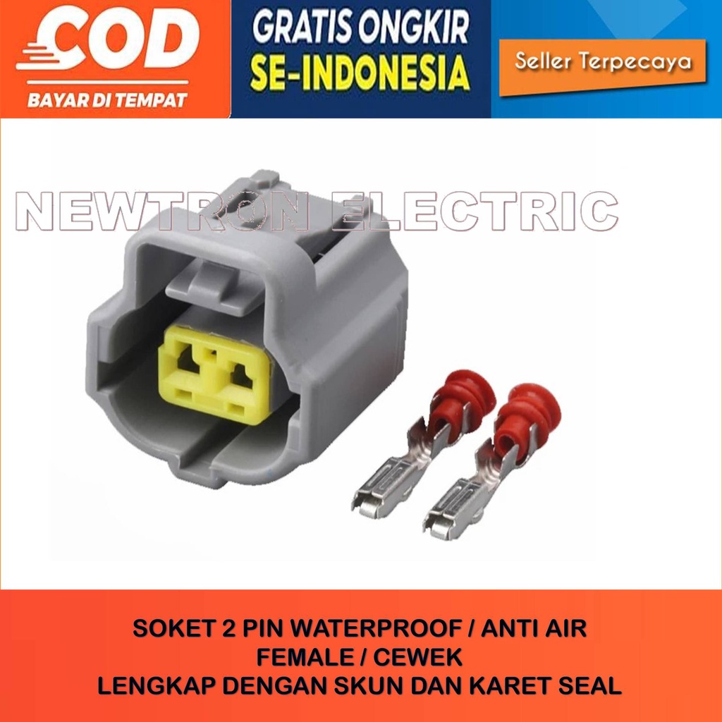 SOKET ECT TEMPERATUR COROLLA GREAT VIOS GEN 1 YARIS GEN 1 SOLUNA MITSUBISHI