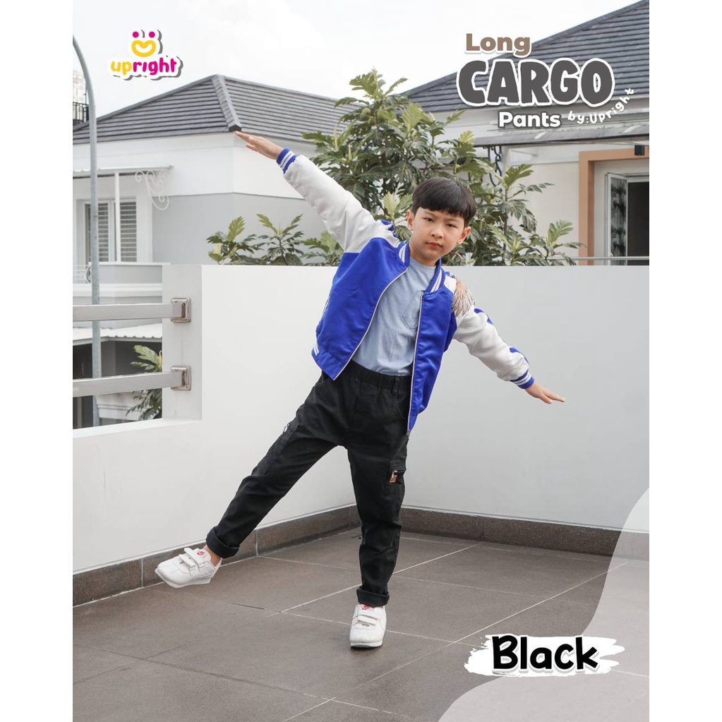 Celana Panjang chinos anak Long Cargo pants by Upright