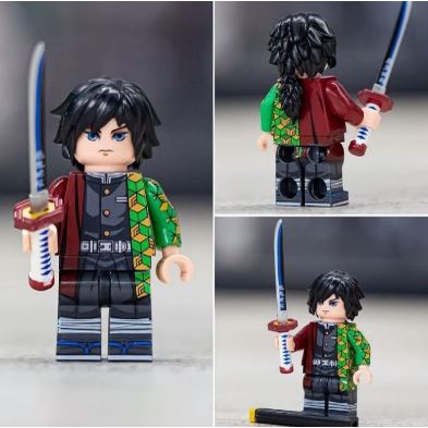 Mainan Anak Lego Demon Slayer Mini GIYUU