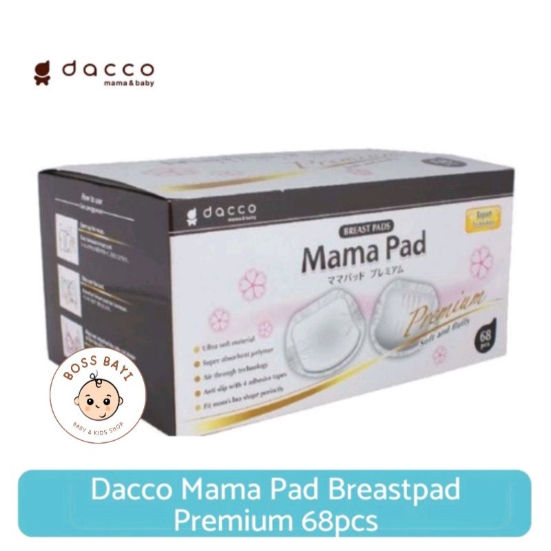 DACCO - Mama Pad  Breastpad PREMIUM 68pcs / Bantalan Penyerap Asi