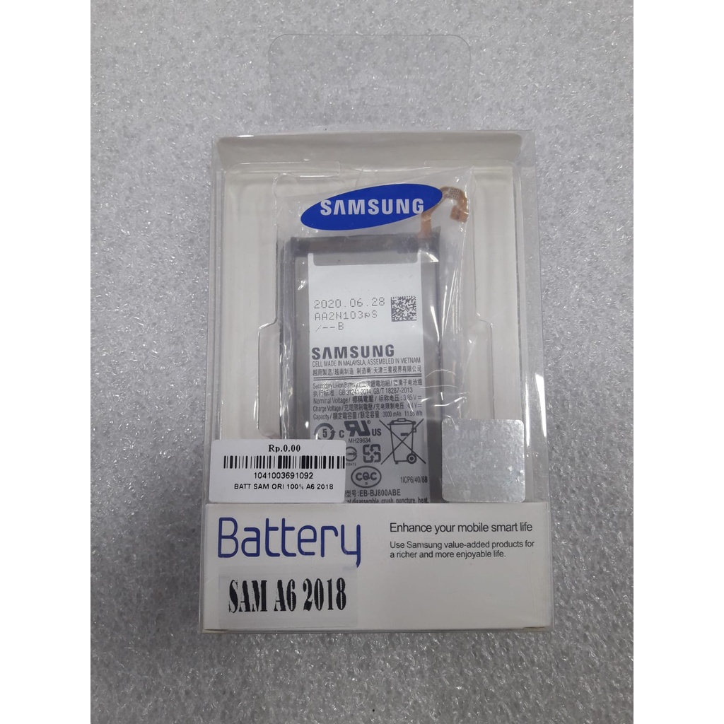 BATERAI SAMSUNG A6 / J6 J810 2018