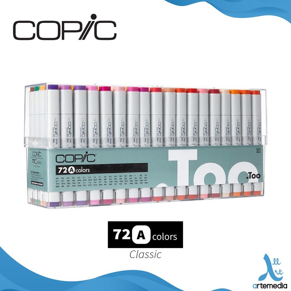 

Marker Copic Classic 72 Set A