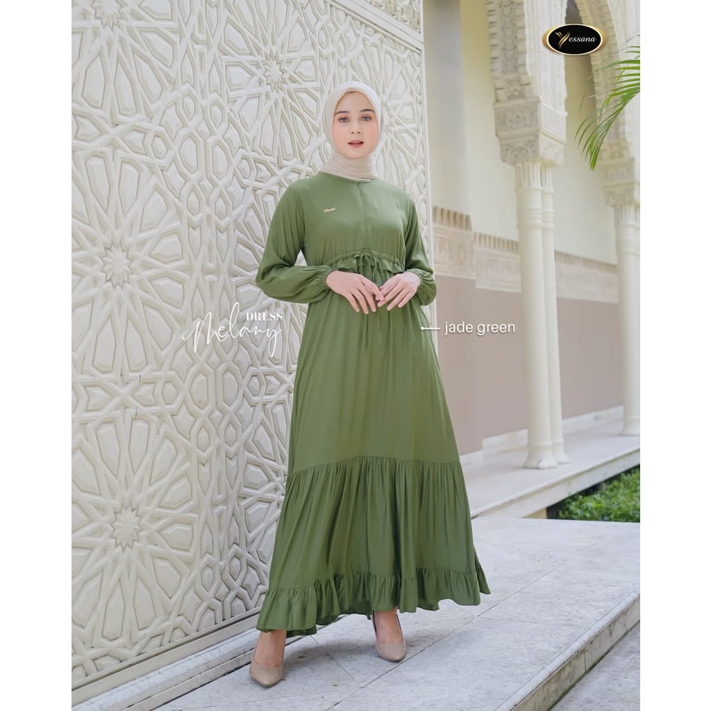 MELANY DRESS Daily Gamis Yessana Original