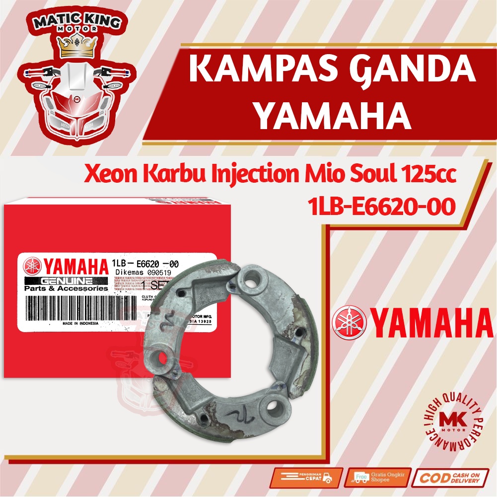 Kampas ganda kopling Yamaha Xeon RC 125 Karbu 1LB-E6620-00 Only