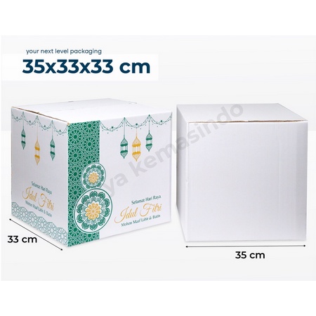 

35X33X33 Kardus/Parcel/Parcell/Lebaran/Idul Fitri/Fitri/Eid Mubarak/Ied/Eid/Mubarak/Paket/Sembako/Hampers/Normal