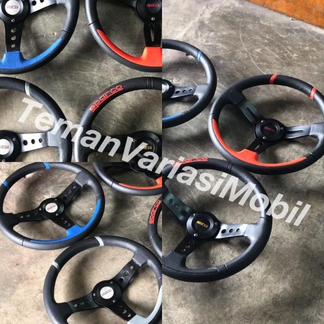 STIR MOMO RASING / SETIR MOMO RACING/ SETIR KEMUDI MOBIL MOMO 14 INCH