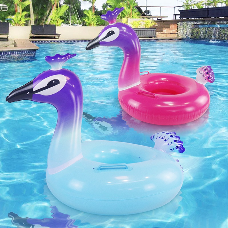 T&amp;Y Ban Renang Anak Karakter Lucu Quacker Float Children pool Pelampung Duduk Karakter Inflatable Boat Float Murah Import