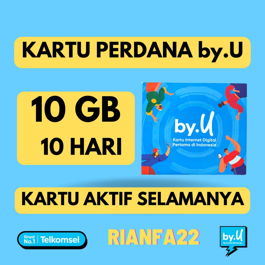 by.U Yang Bikin Kumat - 10 GB | 10 Hari