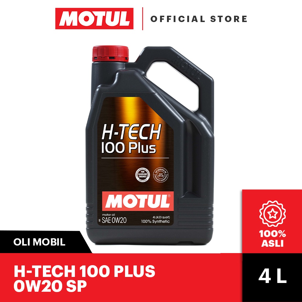 Oli Mobil Motul H-TECH 100 PLUS 0W20 SP 4L