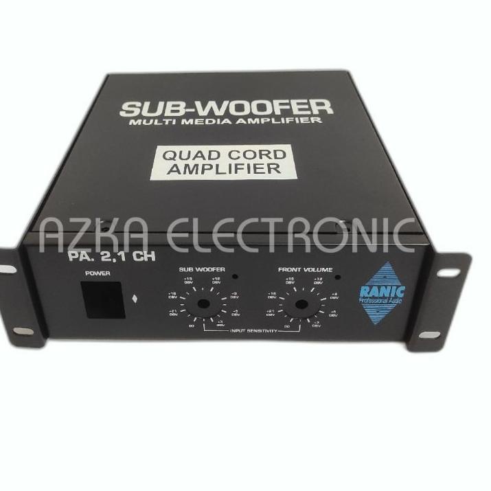 ➯ Box Power Amplifier Subwoofer 2.1 Channel ▲