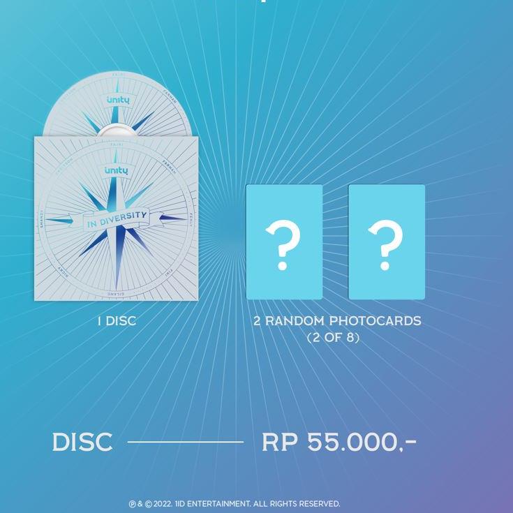 ♕ “IN DIVERSITY” DISC - UN1TY 1st Physical Album ♘
