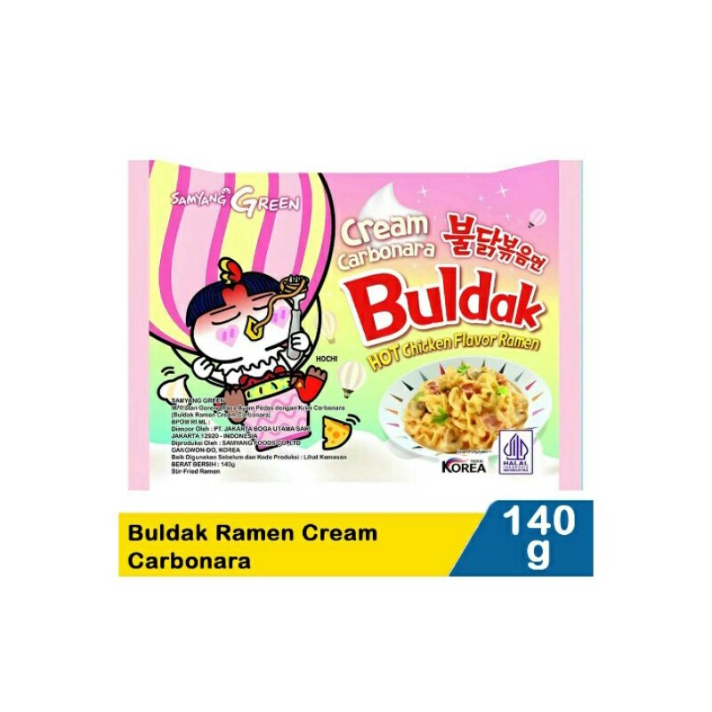 

Samyang Buldak Ramen Cream Carbonara140G