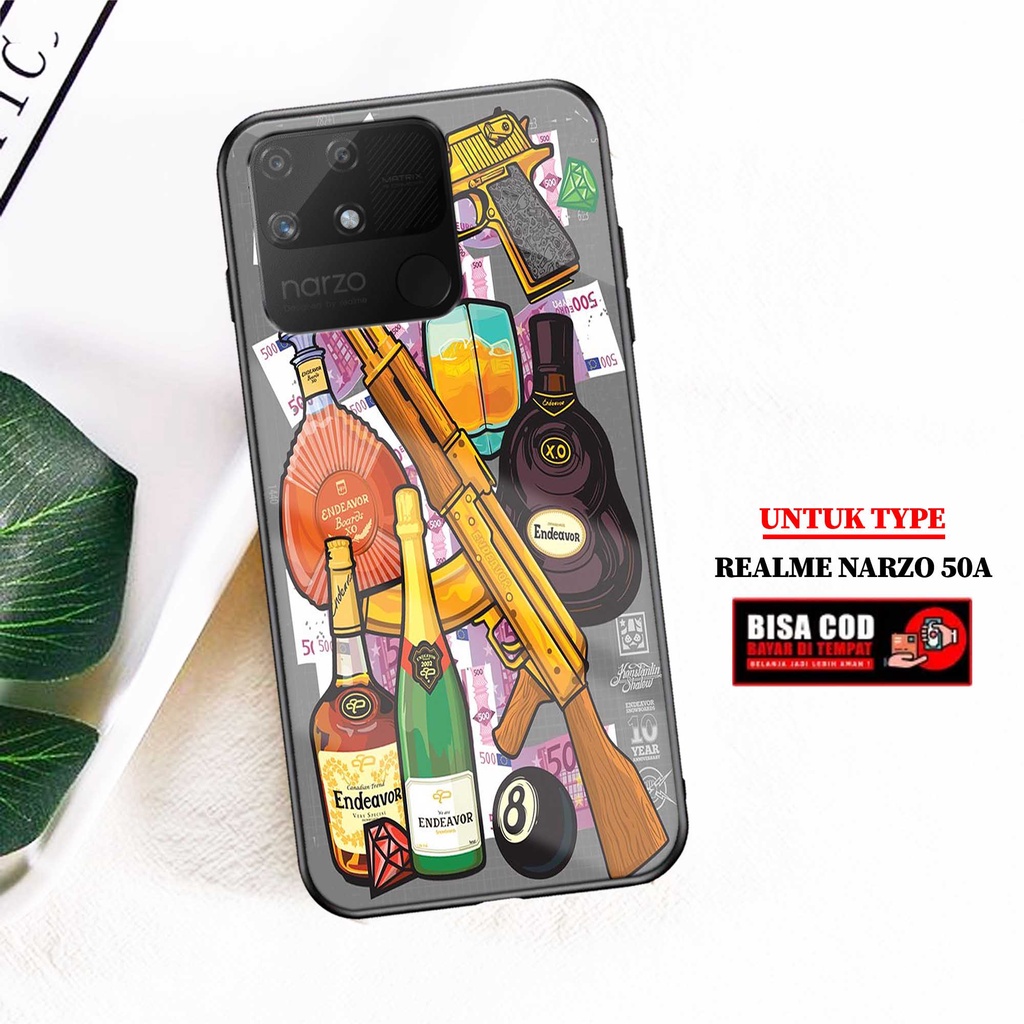 Case Realme Narzo 50A - AGM CASE - Fashion Case hp Realme Narzo 50A - Casing hp Realme Narzo 50A - S
