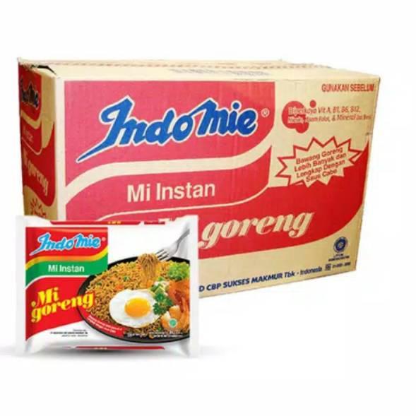 

℮ Indomie Mie Goreng / dus (40 pcs) / Indomie Goreng Jumbo per dus (24 pcs) ✻