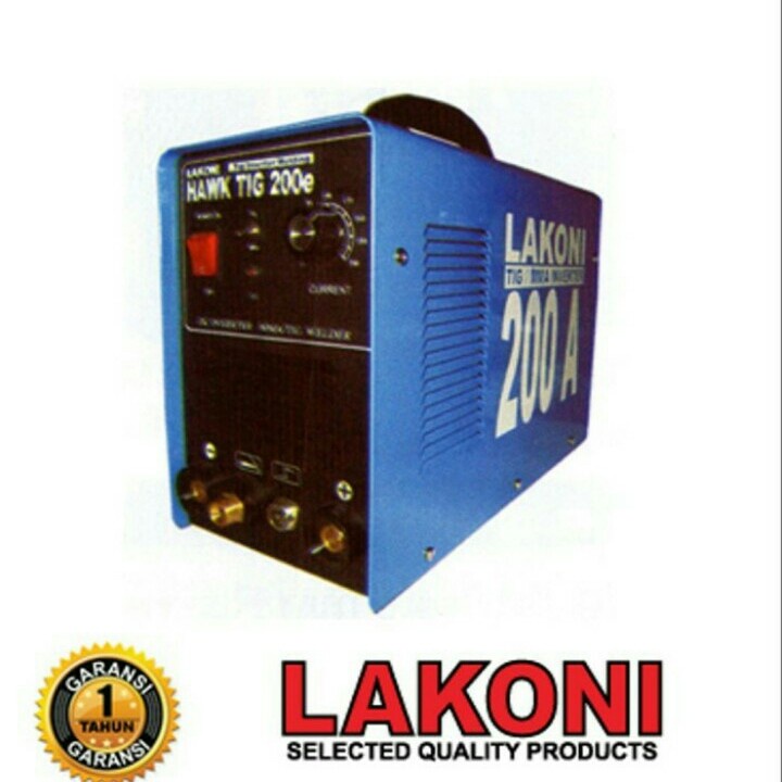 Trafo Las Argon Hawk Tig 200E Lakoni - Mesin Las MMA dan Argon 200A