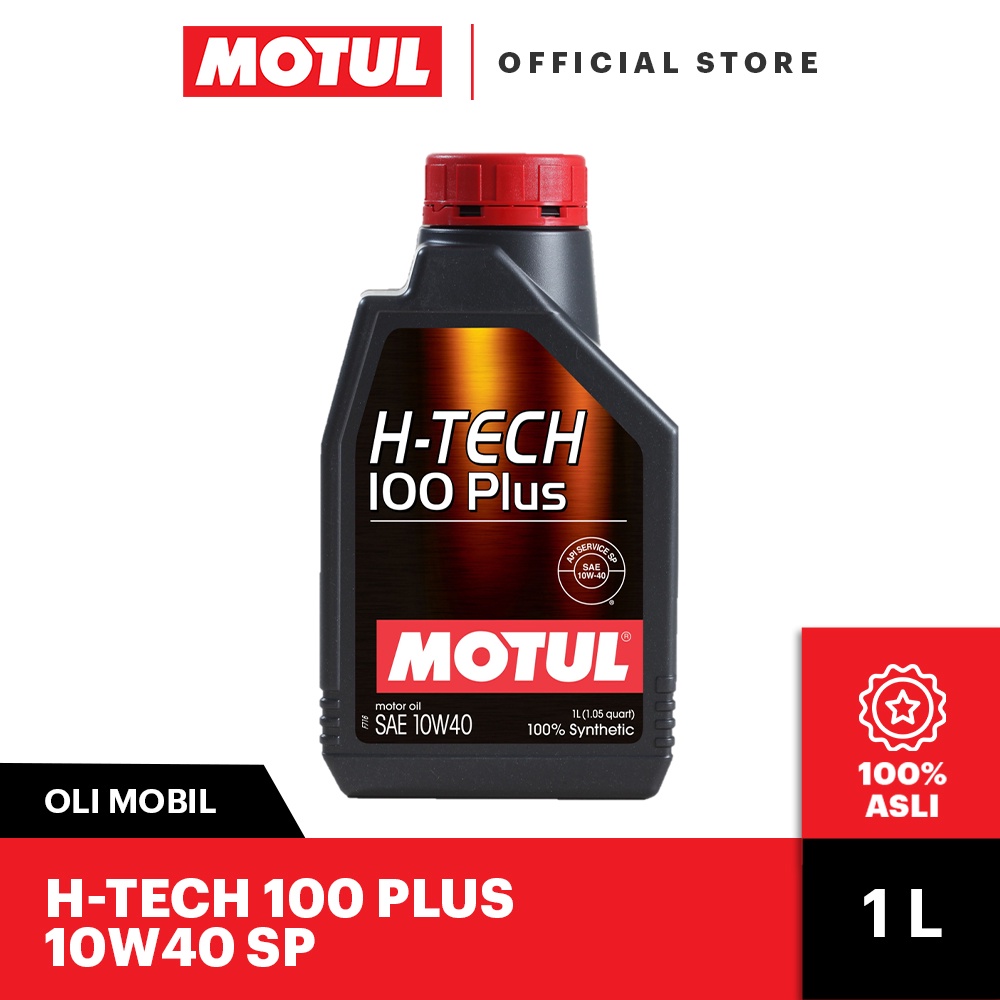 Oli Mobil Motul H-TECH 100 PLUS 10W40 SP 1L