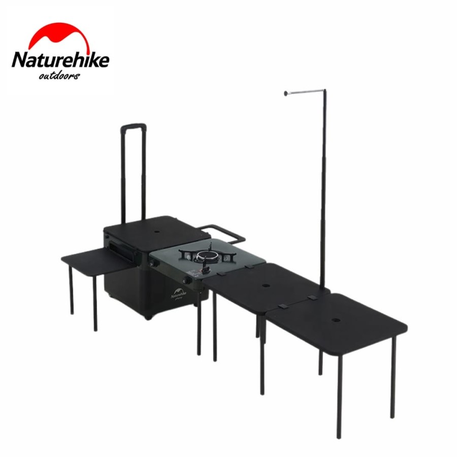 KITCHEN BOX CAMPING NATUREHIKE CNH22CJ013 MEJA LIPAT DAPUR OUTDOOR CAMPING PIKNIK HIKING TRAVELLING