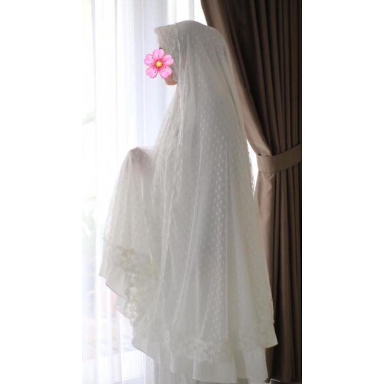 ORIGINAL [PO] [MUKENA NAZMA] MUKENA PUTIH PREMIUM 2022 Murah