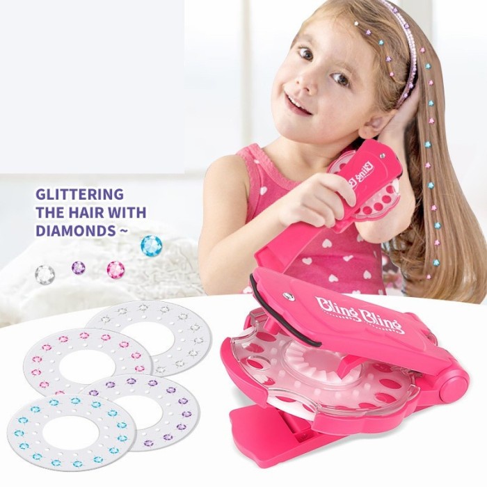 mainan anak  mainan jewellery anak/mainan salon/hair blinger/mainan makeup/princess - Refill(W9P1) m