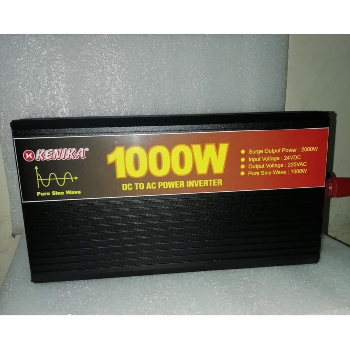 KENIKA POWER INVERTER PURE SINEWAVE 1000W 12V - PSW KENIKA 1000-12