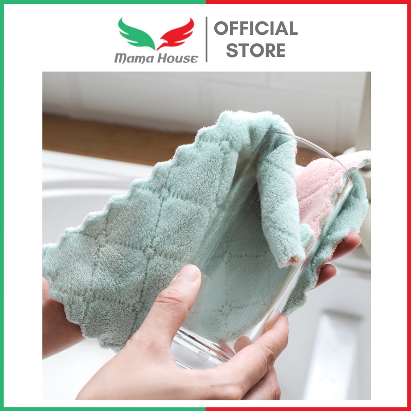 [MH] Kain Lap Dapur Microfiber Anti Minyak Kain Lap Cuci Piring Microfiber