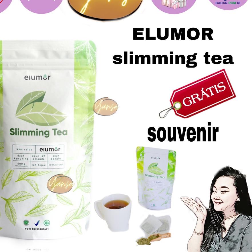 

✨TERBARU✨ Elumor Slimming Tea I Teh Pelangsing Herbal Alami by Elumor.official murah