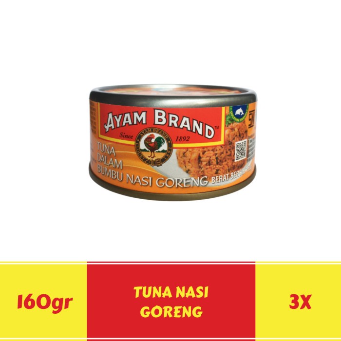 

IKAN TUNA KALENG DALAM BUMBU NASI GORENG 160GR ISI 3PCS