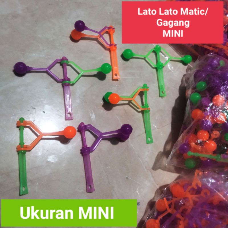 Latto Latto Matic Mini Lato Lato Gagang Mini Kecil / Mainan viral Lato Lato Tek Tek tiktok