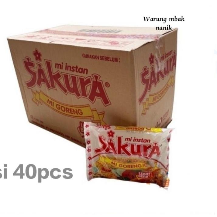 

☋ Mie Sakura goreng 1dus 40pcs ◘