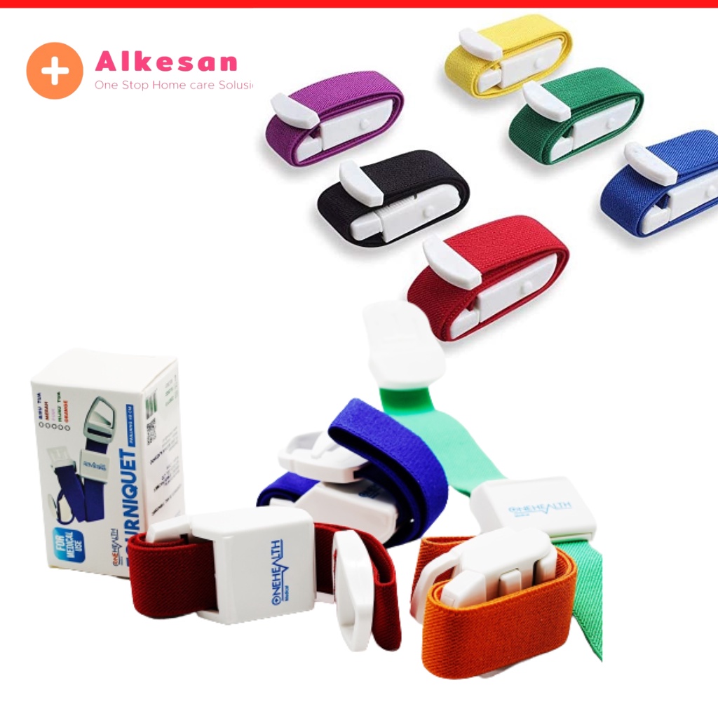Onehealth Tourniquet Medis Alat Pengikat Lengan Torniquet Torniqet Torniket Turniquet Turniqet Turni