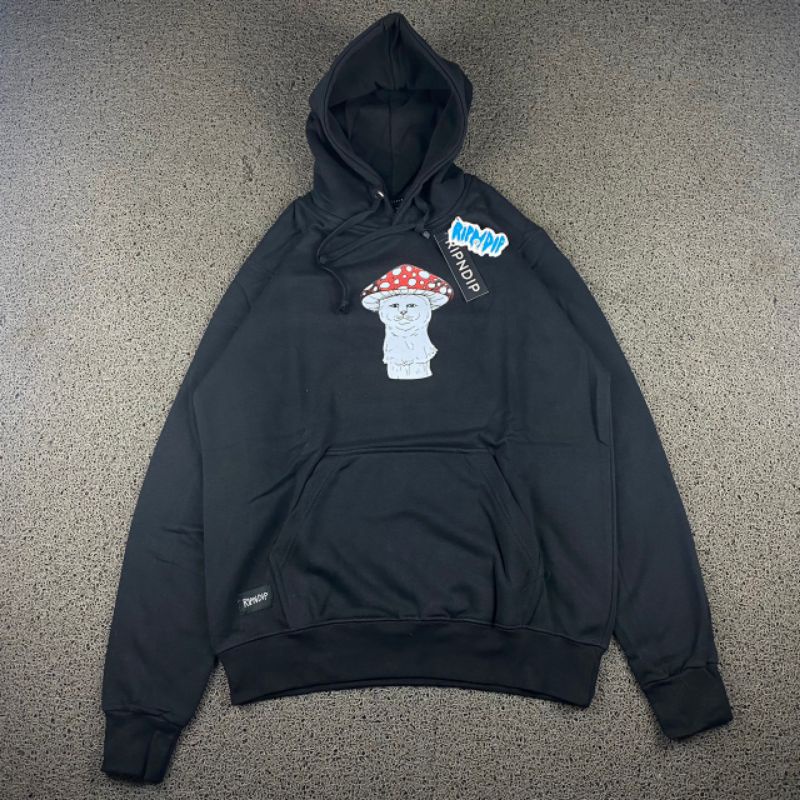 HOODIE RIPNDIP FULL TAG LABEL CASUAL HYPE