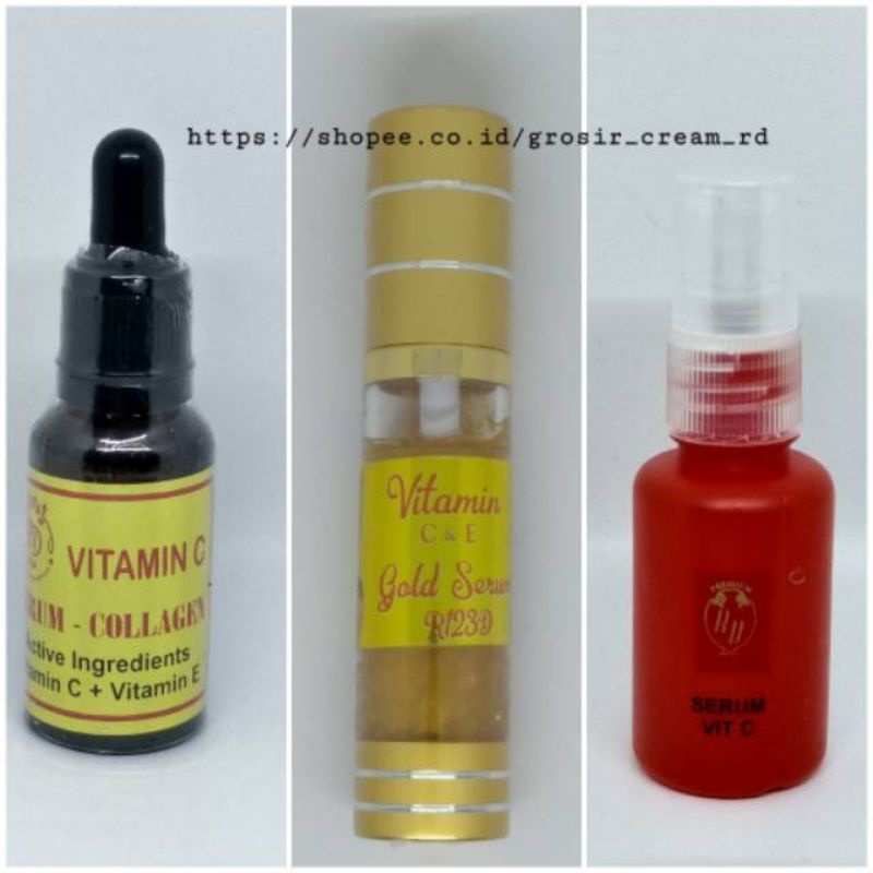 serum RD GOLD ORI/ red premium/ GOLD/ RD GLOW Serum VIT. C Collagen