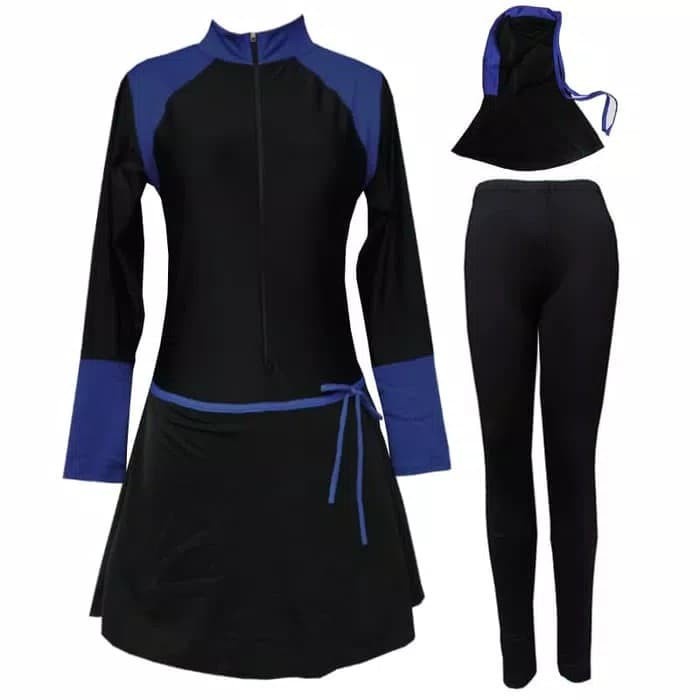 Baju renang muslimah jumbo 4L 5L baju renang wanita ukuran besar