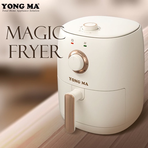 [Fryer] Air Fryer Yong Ma Magic Fryer Air Fryer Low Watt 2,4 Liter Ymf101 [Dapur]