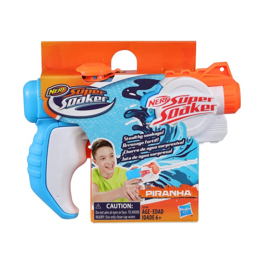 NERF Nerf Super Soaker Piranha Watergun Mainan Air