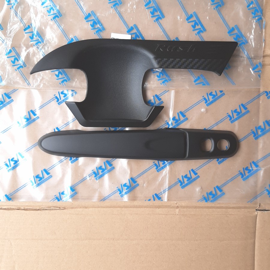 JSL Paket Cover Handle &amp; Outer Hitam Doff Mobil ALL NEW RUSH 2018 2019 2020 2021 2022 2023 Smartkey