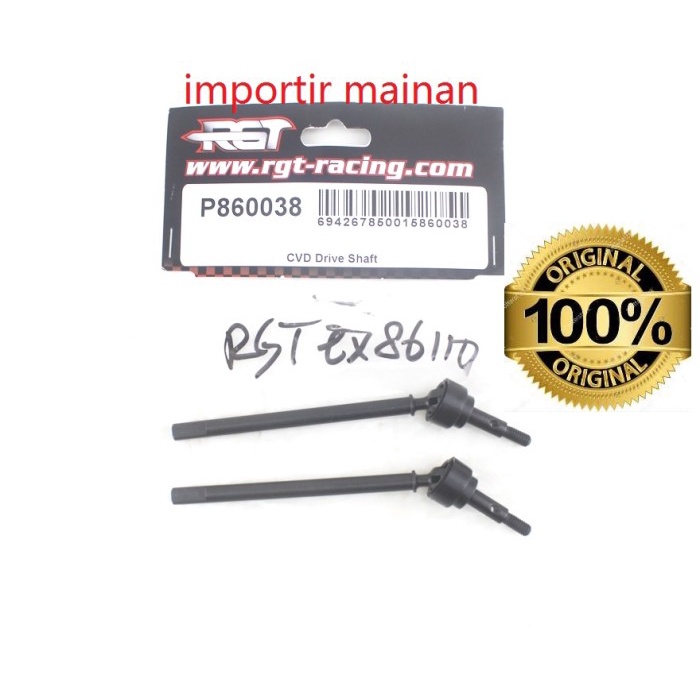 Cvd Drive Shaft Rc Car Rgt Ex86100 Ex86110 86100 No Part P860038 #Original