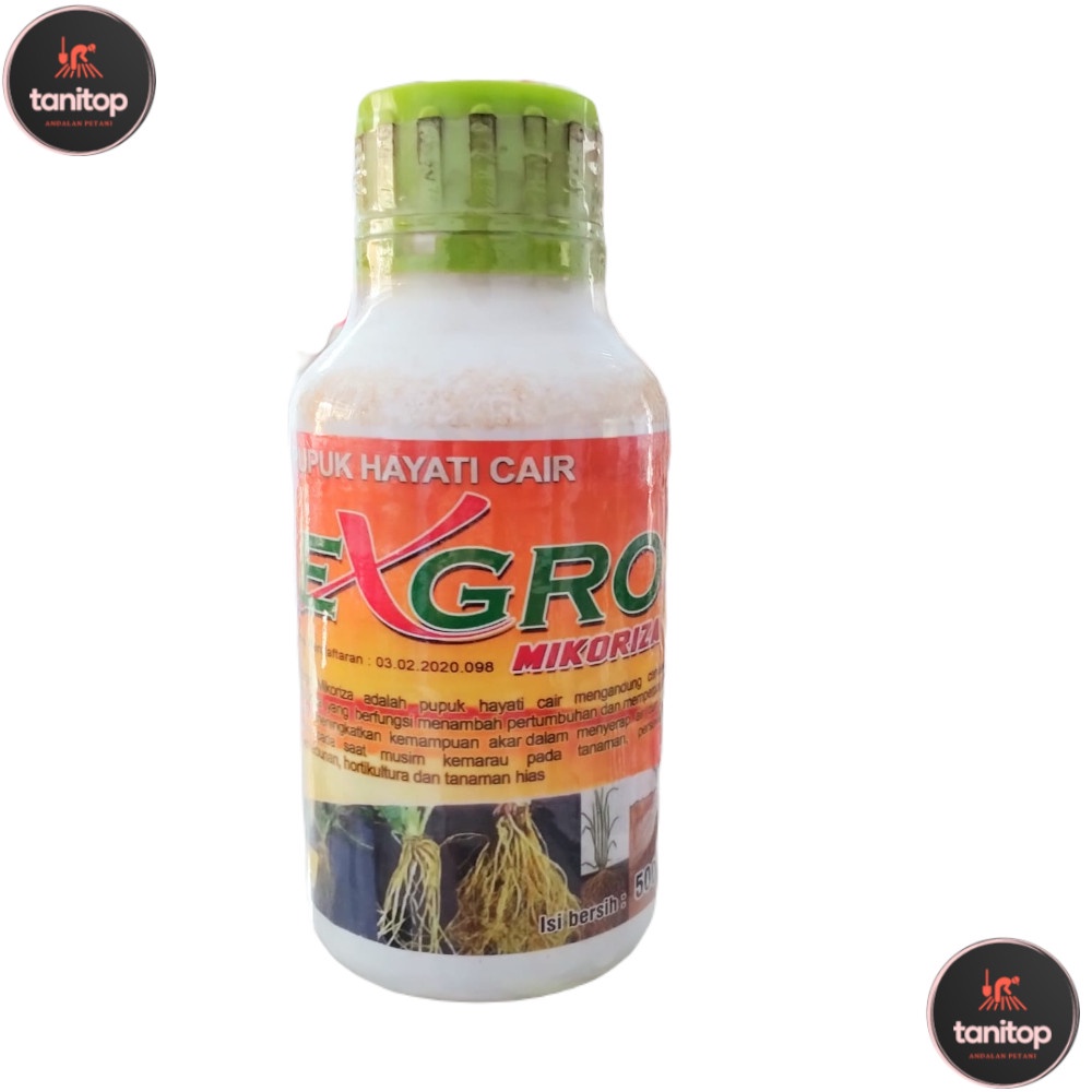 Exgro 1 LIter Pupuk Mikoriza Cair Plus Tricoderma Terlaris