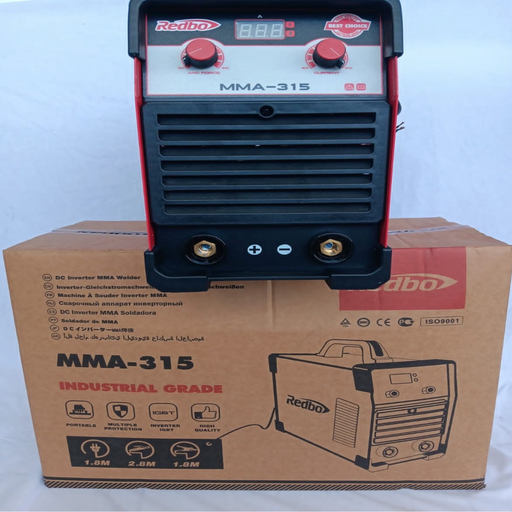 Mesin las Redbo MMA 315 Harga mesin las listrik redbo