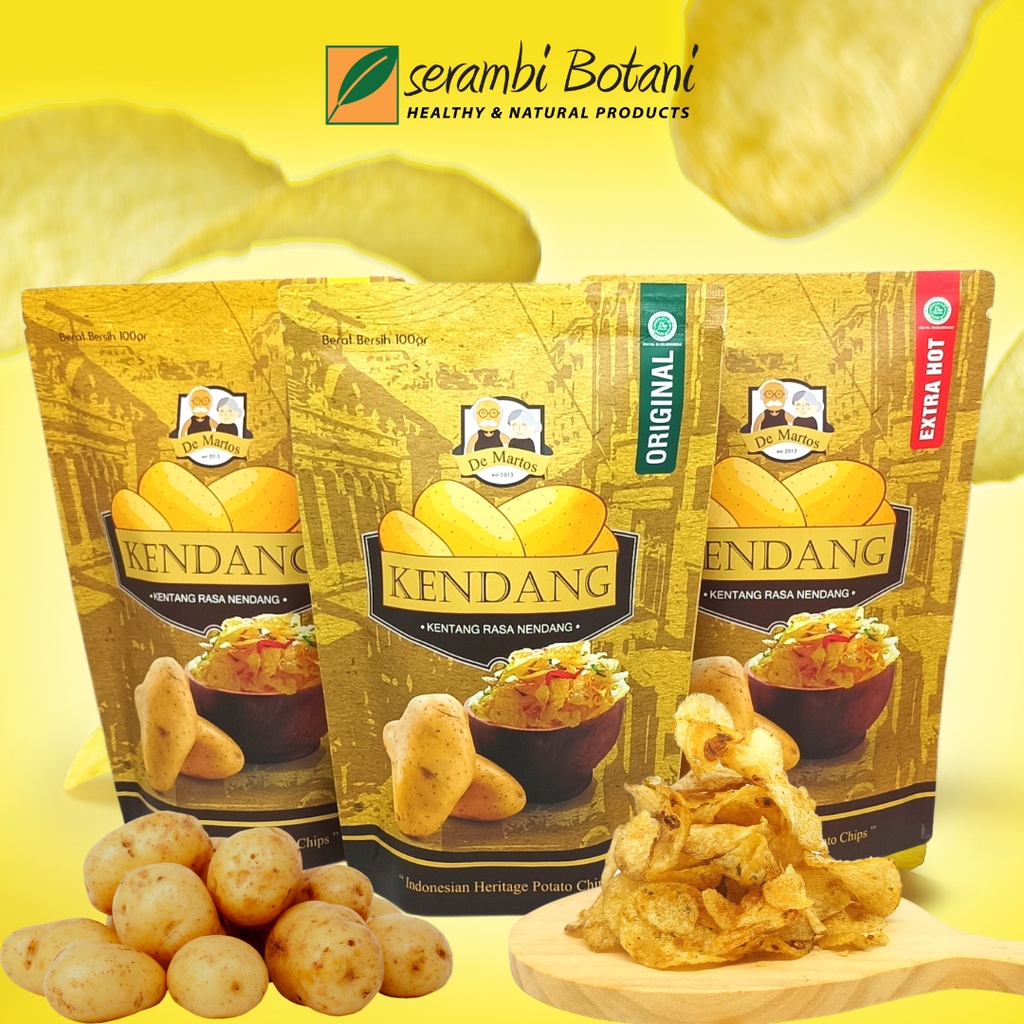 Keripik Kentang Kendang Rasa Nendang