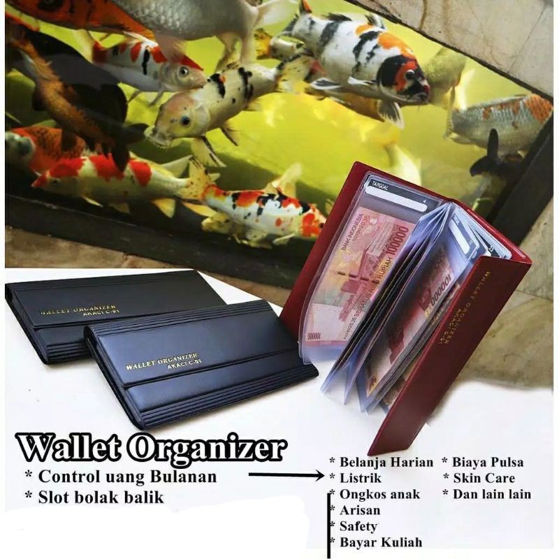 DOMPET BULANAN Wallet Lipat Disiplin Pengatur Keuangan Bulanan Budgeting