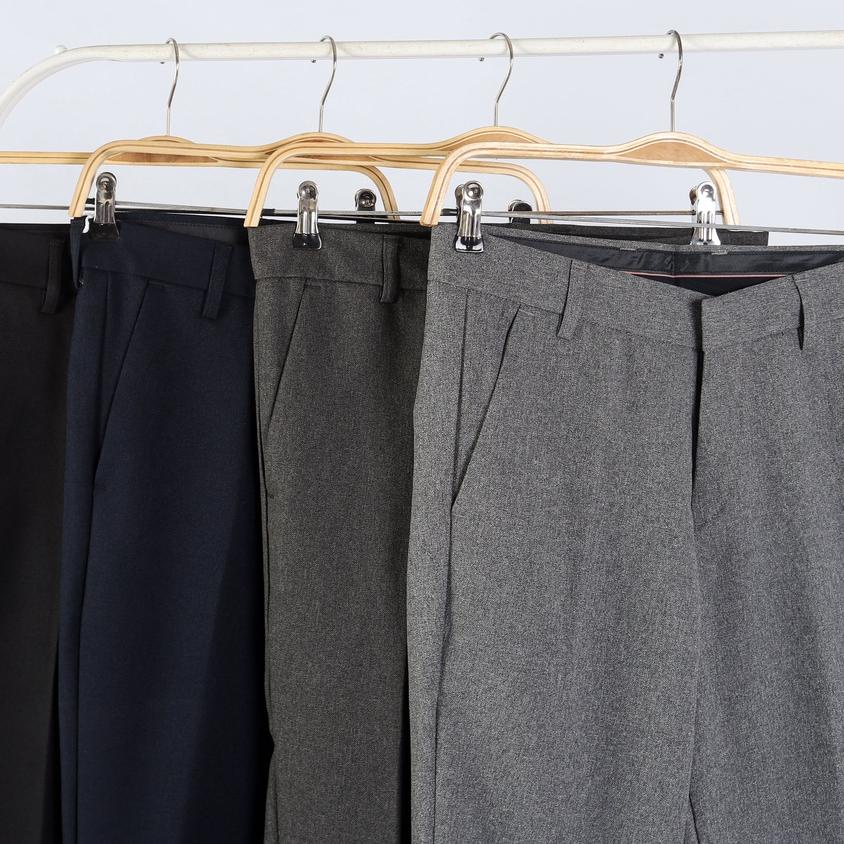 ➽ ZUITER Pants Slimfit | Celana formal bahan kerja pria ♫