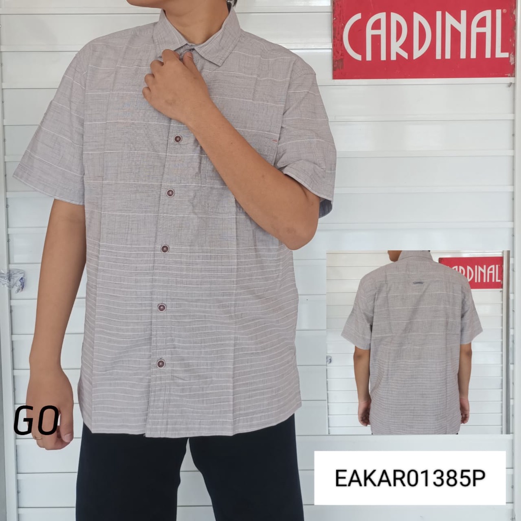 gos CRRB CARDINAL KEMEJA CASUAL Premium Hem Pria Baju Pendek Cowok Pakaian Pria