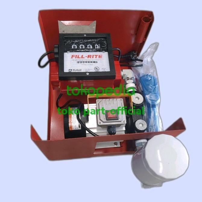 Paket Flow Meter Fillrite + Pompa Ac Yb60Lpm + Filter/Flow Meter Solar