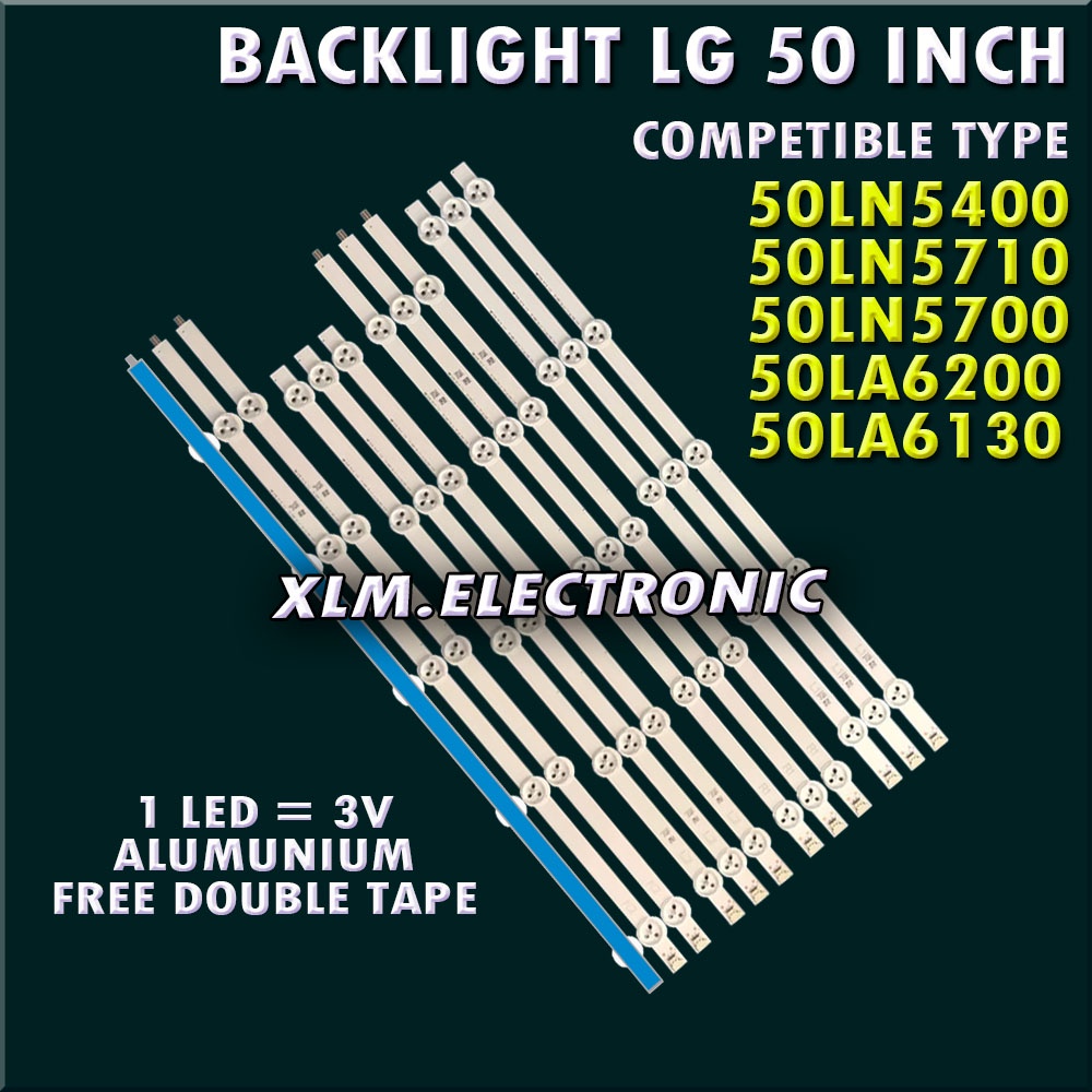 LED BACKLIGHT LG 50LN5400 - 50LA6130 LAMPU BACKLIGHT TV LG 50 IN  BACKLIGHT LG 50LN5400 50LA6130